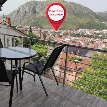 View Of The City - Studio Apartment Mostar Kültér fotó