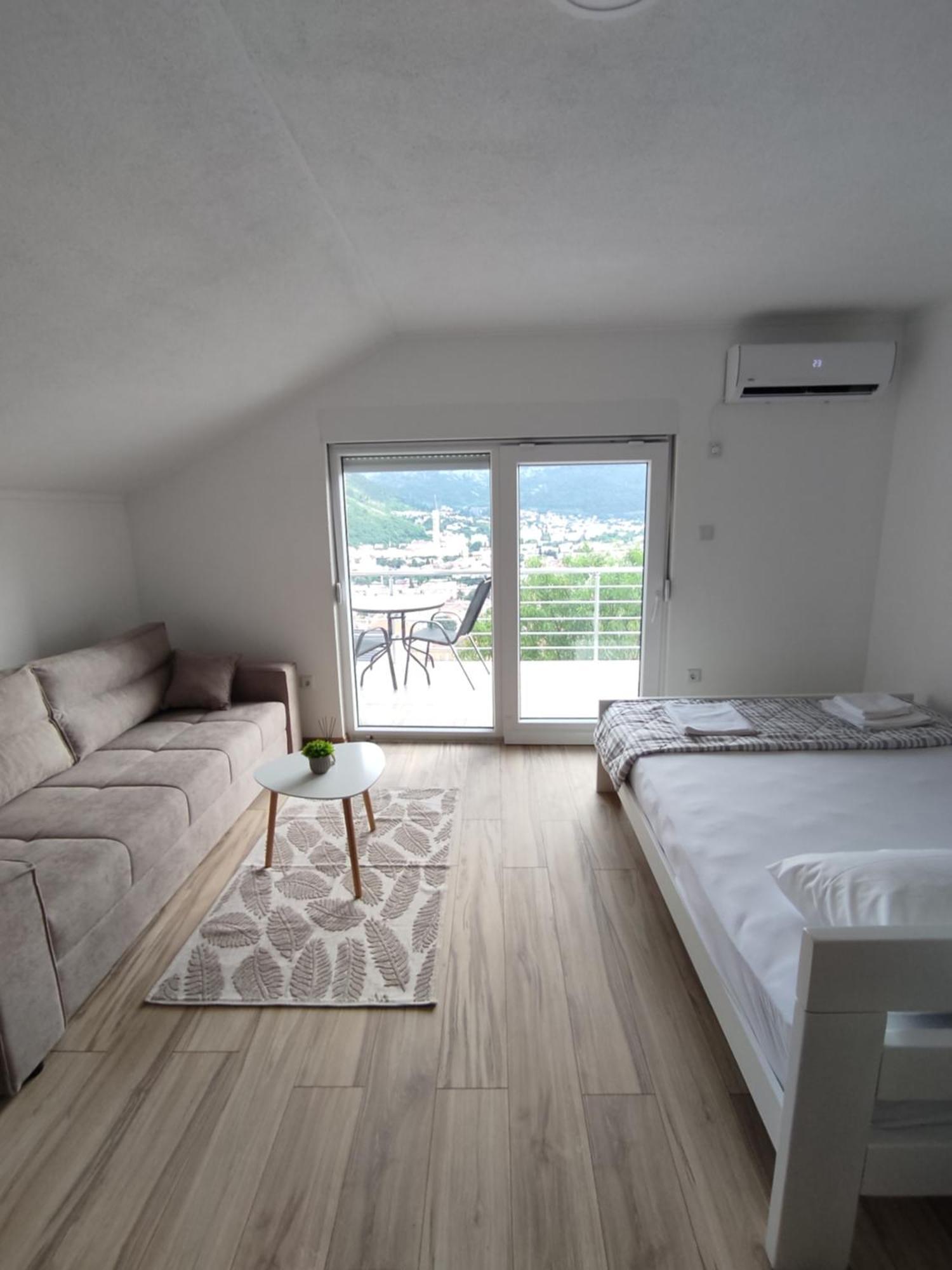 View Of The City - Studio Apartment Mostar Kültér fotó